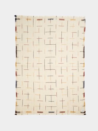 Me&K Ikat Cashmere Throw (67in/1.7m)