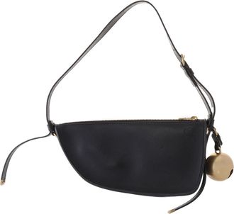Burberry Mini Shield Leather Shoulder Bag