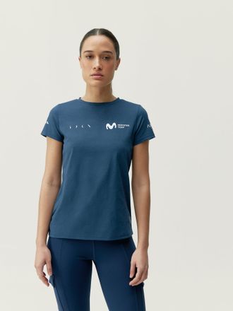 Born Living Yoga T-Shirt Womens Movistar Sea Blue