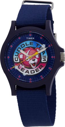 Timex X Fortnite Acadia Quartz Blue Dial Mens Watch TW2Y46200
