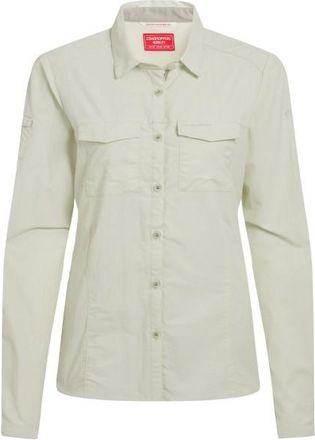 Craghoppers Nosilife Adventure Langarm Bluse III Bluse f&uuml;r Damen | beige