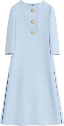 Valentino Garavani Abito midi Crepe Couture - Blu
