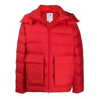 adidas Y-3 Classic Puffy Down Jacket Scarlet GL0969