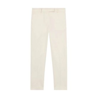 Brooks Brothers Klassieke katoenen chino - Dames - Chinos - Beige - 2XL - Katoen - Broeken