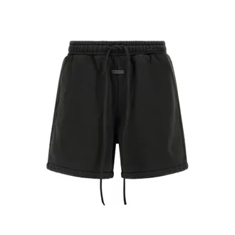 Fear of God Elasticated Logo Patch Bermuda Shorts