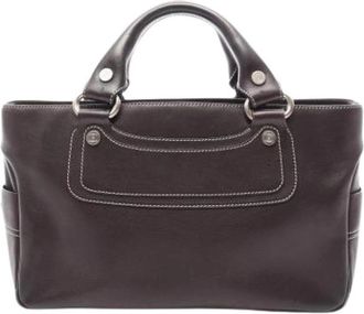 Celine Pre-owned Vintage Handbag - Dames - Vintage Handtas - Bruin - ONE Size - Leer - Vintage