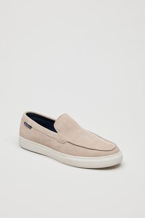 Ben Sherman Almer Suede Heren Stone Instappers