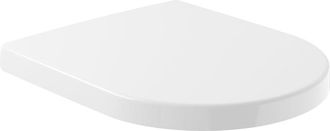 Villeroy & Boch Avento closetzitting - met deksel met softclose en quick release met RVS scharnieren wit