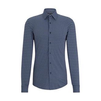 HUGO BOSS Overhemden, Heren, Veelkleurig, M, Boss - Overhemden > Formele Overhemden