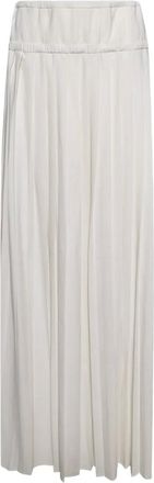Ferragamo Gonna midi plissé - Bianco