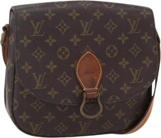 Louis Vuitton Pre-owned Canvas Cross Body Bag - Dames - Vintage Schoudertas - Bruin - ONE Size - Vintage