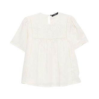 Max Mara Blouses, female, Beige, Size: XL Blouse