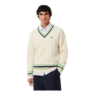 Lacoste Uomo, Maglie, Beige, S, new