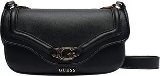 Guess Womens Crossbody Bag Black Polyurethane Crossbody-bags