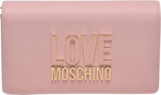 Love Moschino Bolso de hombro en Saffiano - Bags - Mujer - Rosa - ONE SIZE