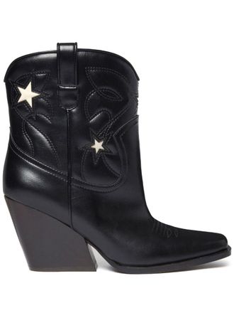 Stella McCartney Stivali cowboy Cloudy Alter Mat - Nero