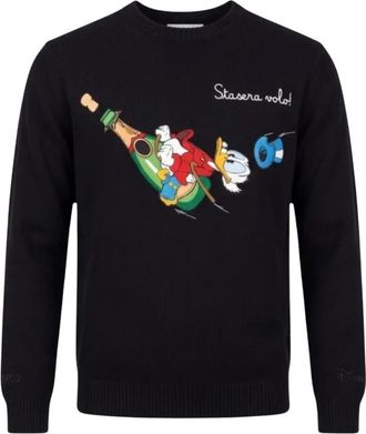 MC2 Saint Barth Heron Light Sweater - Knitwear - Hombre - Negro - XL