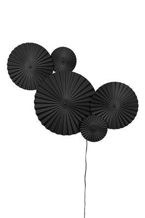 Globen Lighting Led Wandlampe Omega 70 x 55 cm - Schwarz