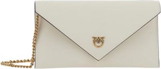 Pinko Pinko, Dames, Tassen, Wit, Maat: ONE Size Leer