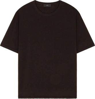 Alanui T-shirt girocollo - Marrone