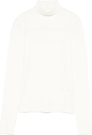 Joseph Rolkraagtrui - Dames - Coltruien - Wit - L - Nylon - Truien & Vesten