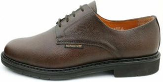 Mephisto Heren Zakelijke Schoenen in effen kleuren - Heren - Veterschoenen - Bruin - 45 EU - Leer - Schoenen