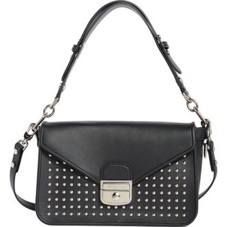 Longchamp Mademoiselle Studded Crossbody Bag in Black at Nordstrom Rack