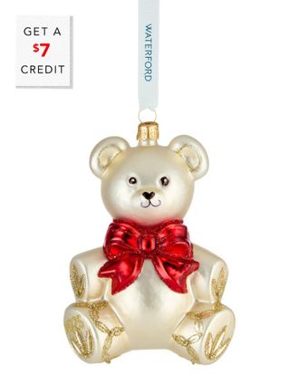 Waterford Holiday Heirlooms First Teddy 2025 With $7 Credit