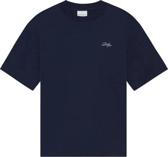 Dr&ocirc;le de Monsieur Bellissima T-Shirt - Heren - T-shirts - Blauw - XL - Katoen - Tops