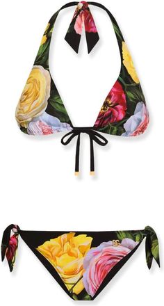 Dolce & Gabbana Dames, Badkleding, Veelkleurig, Maat: M Nylon