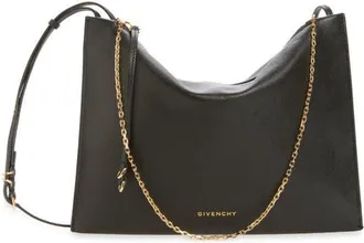 Givenchy Voyou Pochette Leather Shoulder Bag in Black at Nordstrom