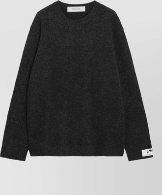 Golden Goose merino wool ribbed crew neck sweater