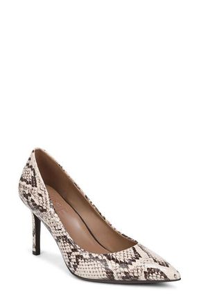 Naturalizer Anna Pointed Toe Pump in Beige Multi at Nordstrom, Size 9.5