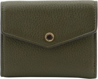Pourchet Medium Portemonnee - Dames - Portefeuilles - Groen - ONE Size - Leer - Accessoires