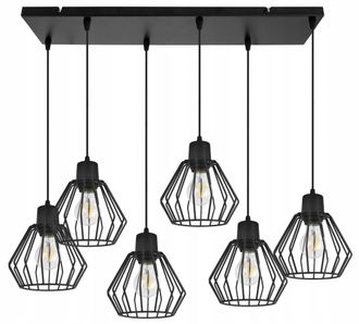 OEM L&aacute;mpara Colgante, L&aacute;mpara De Techo, Pantalla De Alambre, Led