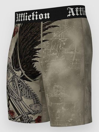 Affliction Winged Reaper Boxershorts braun
