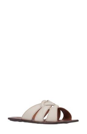 Aquatalia Belissa Slide Sandal in Soft Beige at Nordstrom Rack, Size 8.5