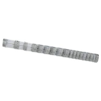 Berkfield Home Field Fence 1.5x25 m Galvanised Steel in Silver