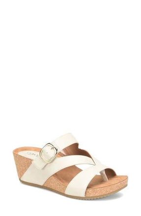 S&ouml;fft Emrie Sandal in Bone at Nordstrom Rack, Size 6.5