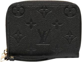Louis Vuitton Pre-owned Wallets, female, Black, Size: ONE SIZE Pre-owned Zippy Coin Purse Monogram Empreinte Coin Case