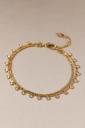 Nadri Sunny Double Line Bracelet
