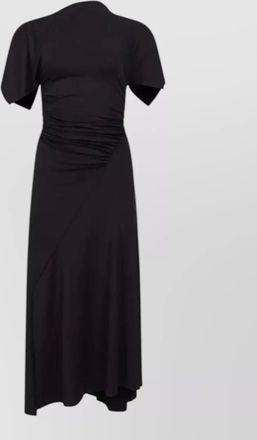 Victoria Beckham draped asymmetric midi dress