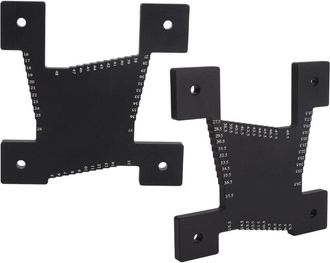 OEM 2 Piezas De Calibre De Altura Y Profundidad, Calibre De Altura De Hoja De Sierra De Mesa, Escala M&eacute;trica, Mesas De Enrutador, Calibre De Profundidad D