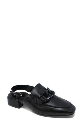 Django & Juliette Vaborys Slingback in Black Leather at Nordstrom, Size 40