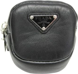 Prada Pre-owned Belt pouch 1Tt 137 - Dames - Vintage Mini Tas - Zwart - ONE Size - Leer - Vintage