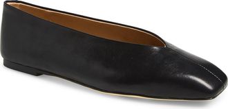 Tony Bianco Brash Flat in Black Vintage at Nordstrom, Size 9.5