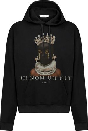 Ih Nom Uh Nit Felpa con cappuccio Queen - - Sweatshirts & Hoodies - Uomo - Nero - M