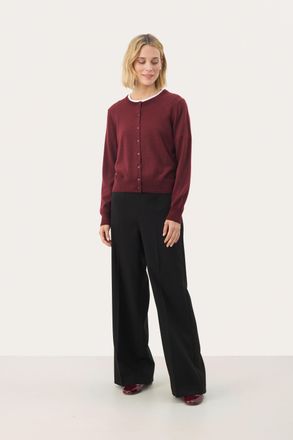 Part Two Vest NoelaniPW Regular fit bordo