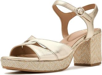 S&ouml;fft Lucille Womens Sandals Platino : 9.5 M (B), Leather