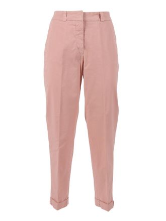 PESERICO Woman Trousers Cropped Straight-Leg Pants
